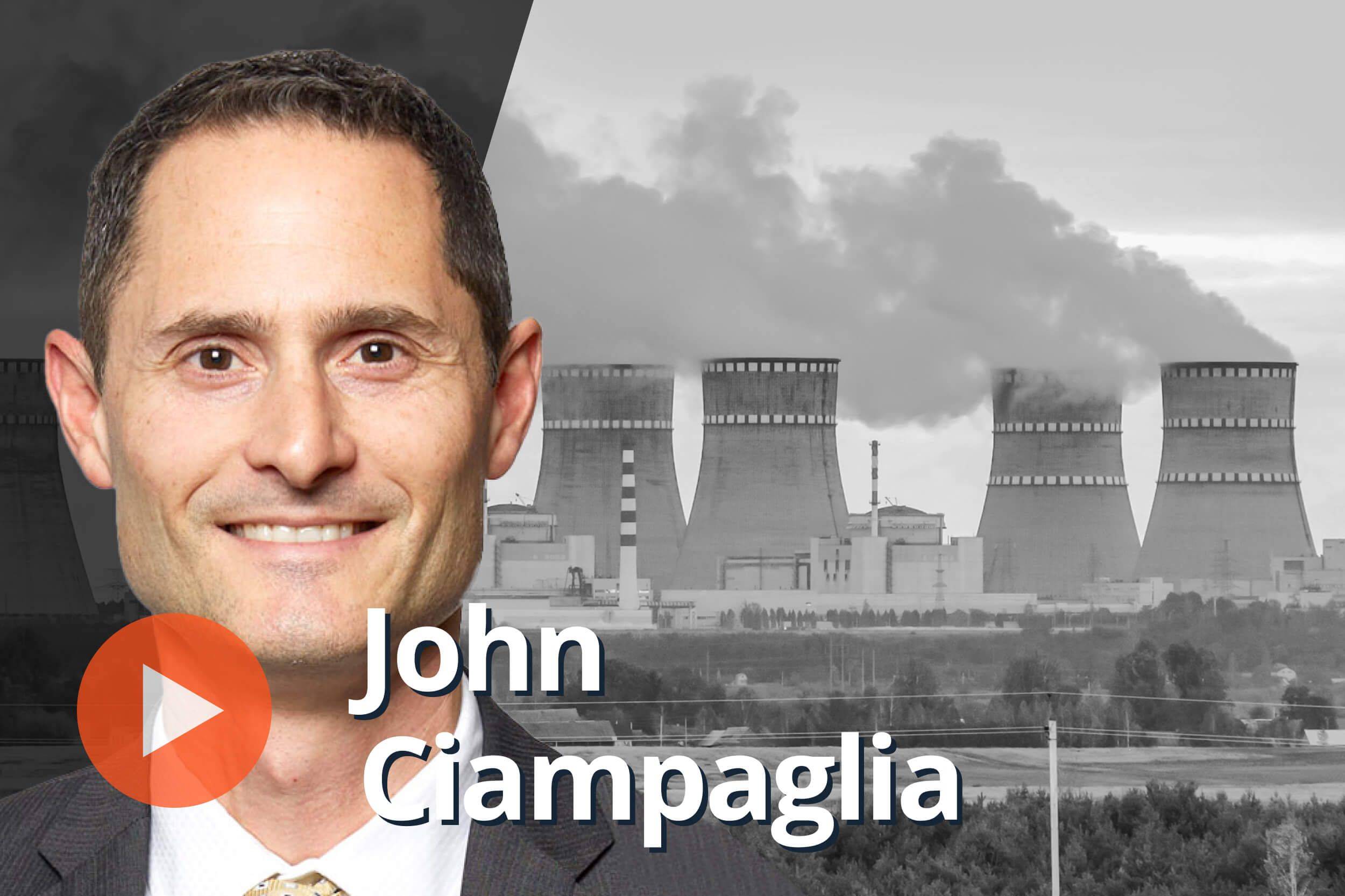 John Ciampaglia, nuclear reactors.