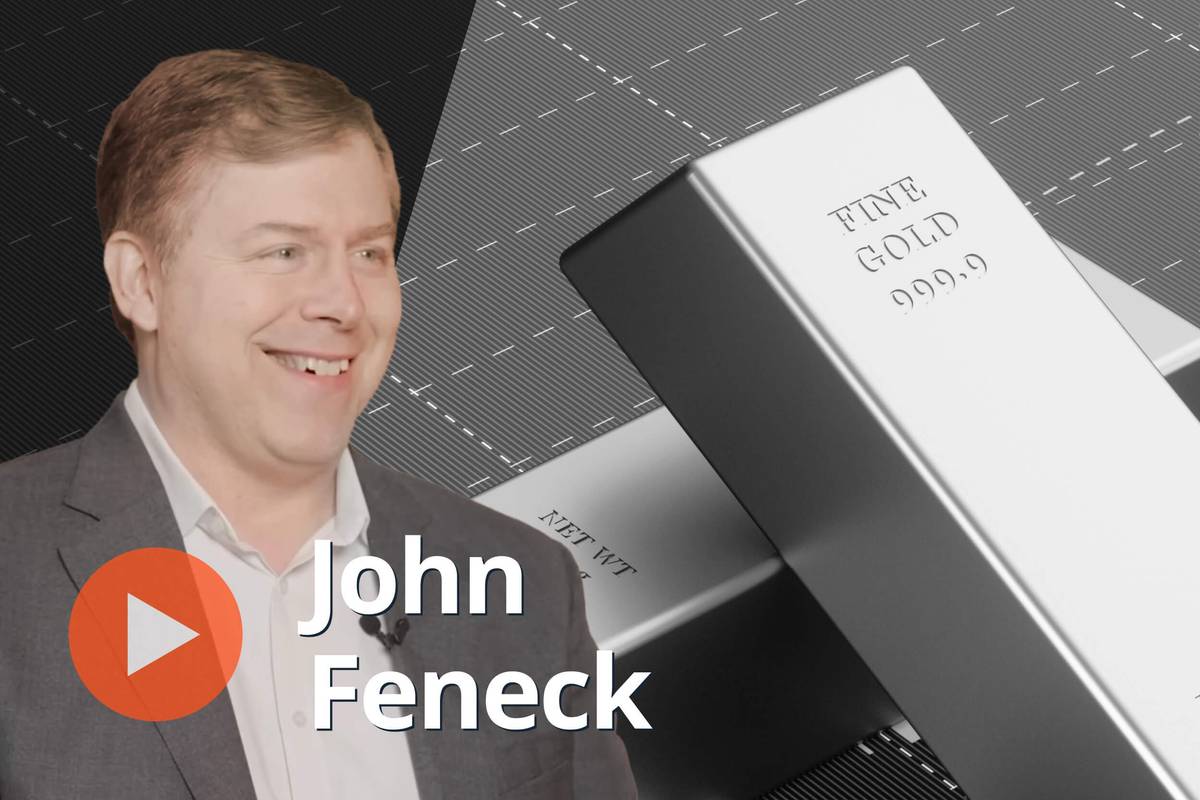 John Feneck, gold bars.