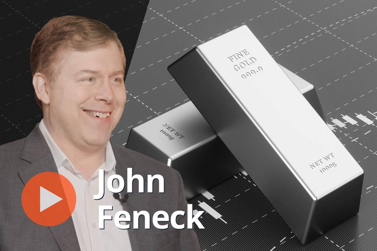 John Feneck, gold bars.