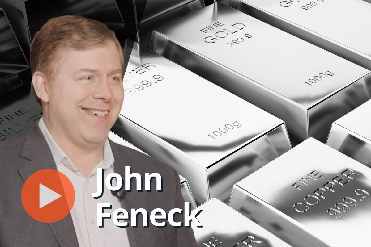 John Feneck, gold bars.