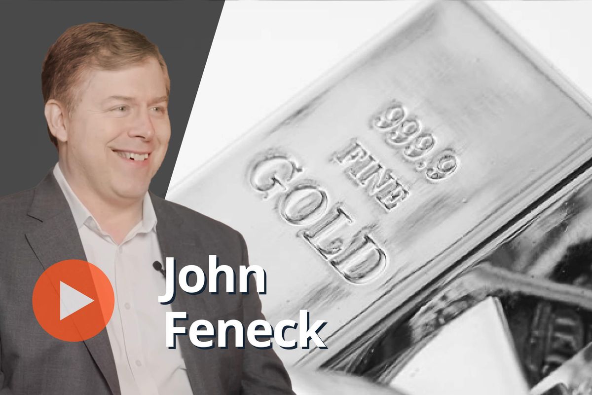 John Feneck, gold bars.