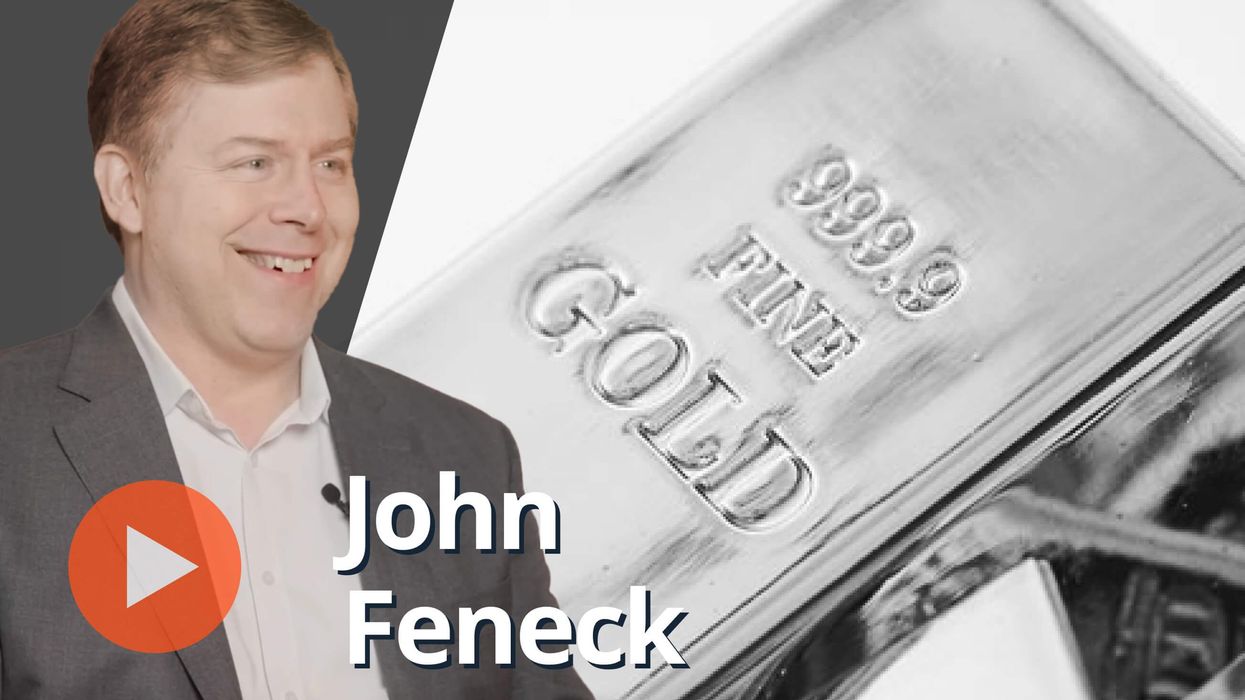 John Feneck, gold bars.