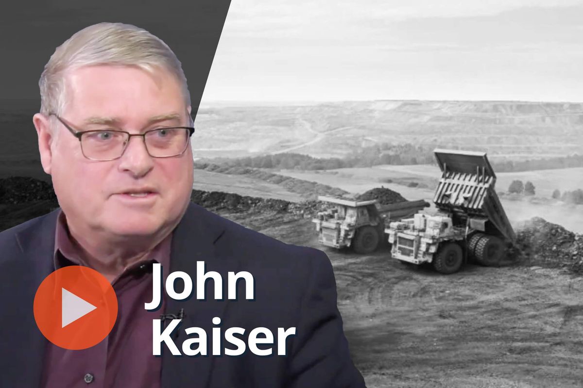 John Kaiser, mine site.