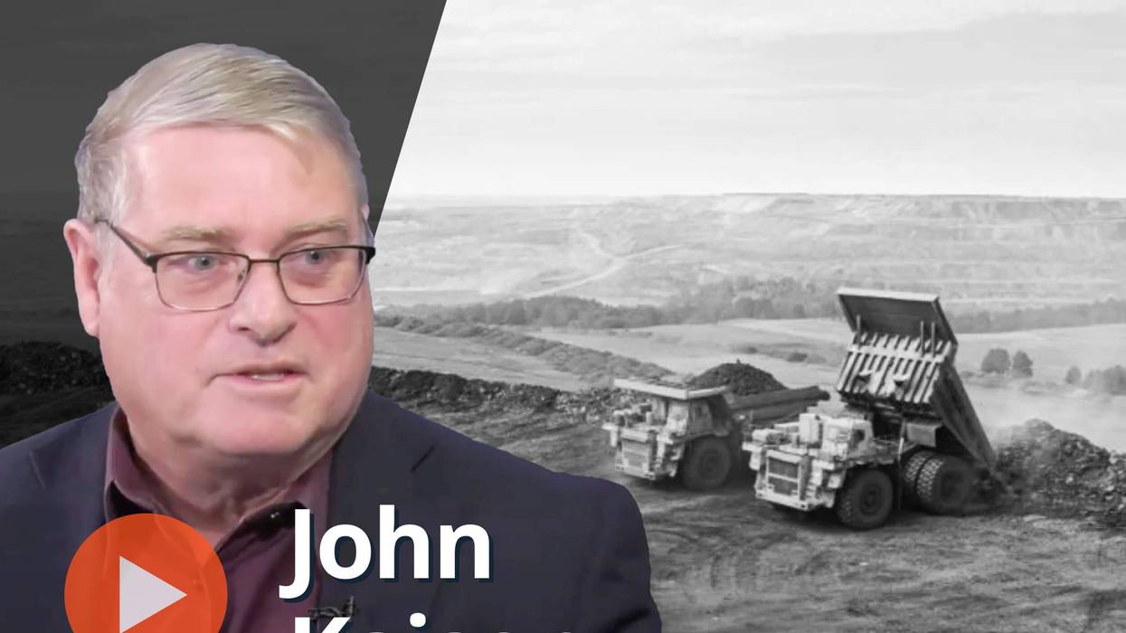 John Kaiser, mine site.