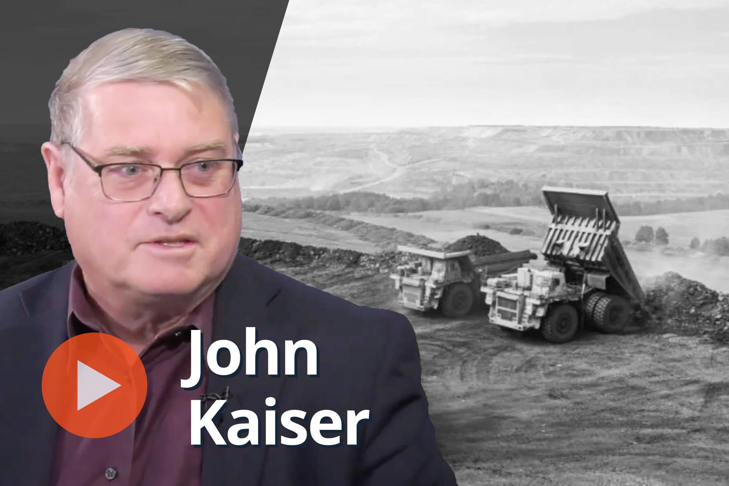 John Kaiser, mine site.