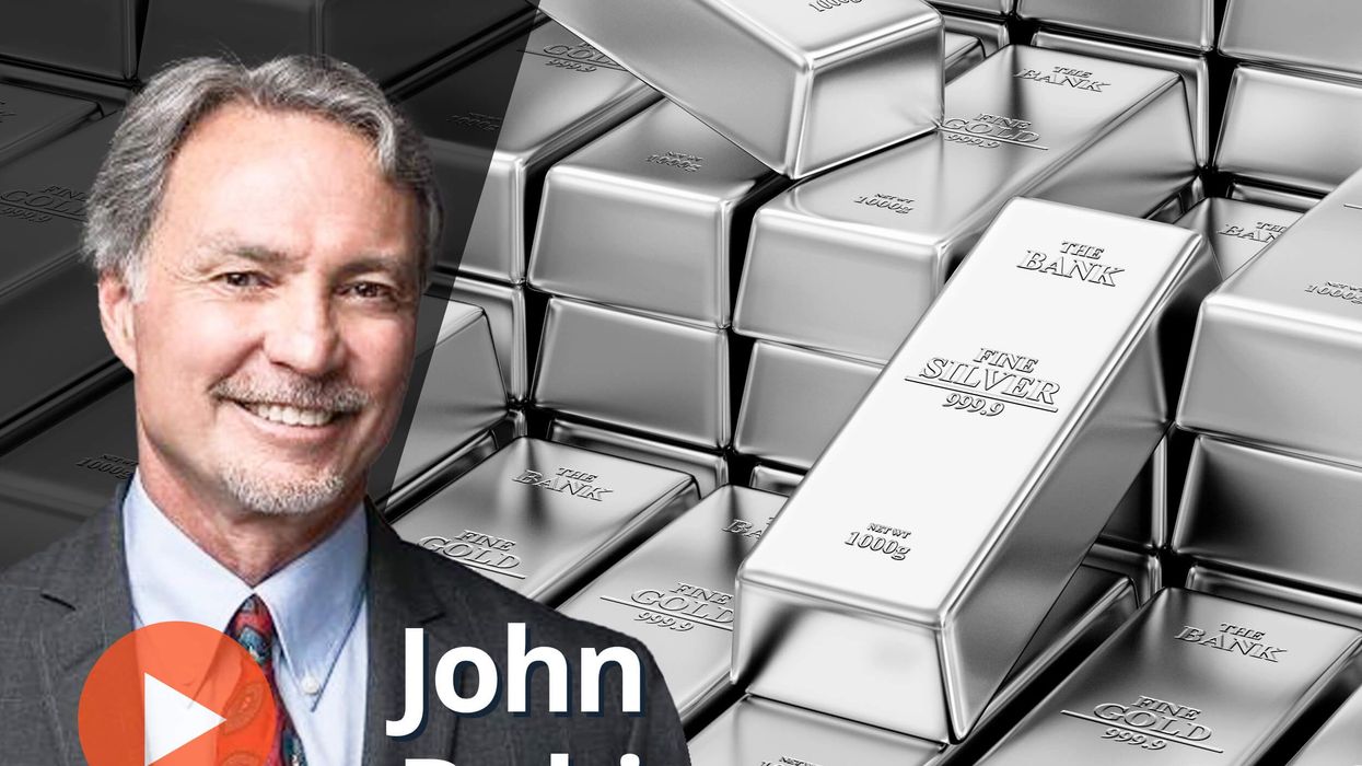 John Rubino, gold and silver bars.
