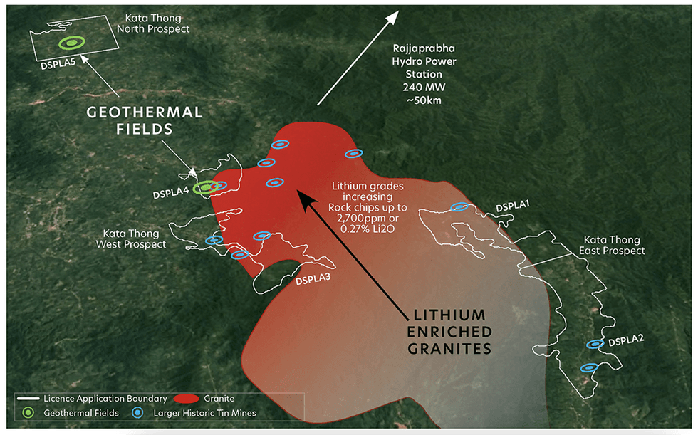 Kata Thong Lithium Project