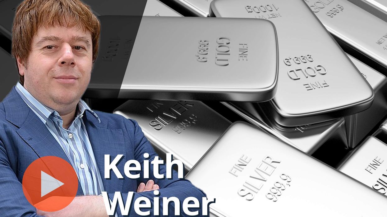 Keith Weiner, gold and silver bars.