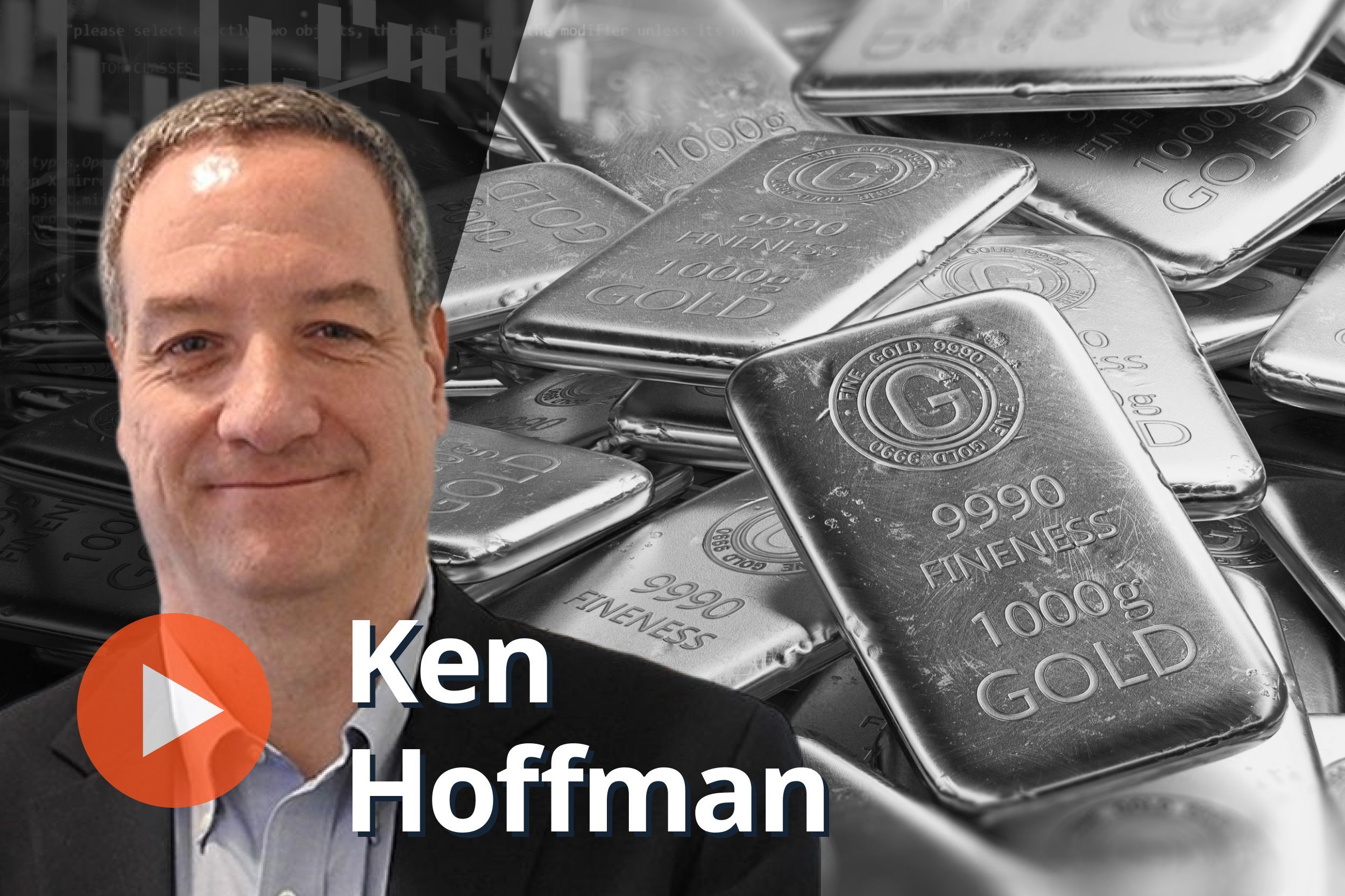 Ken Hoffman, gold bars.