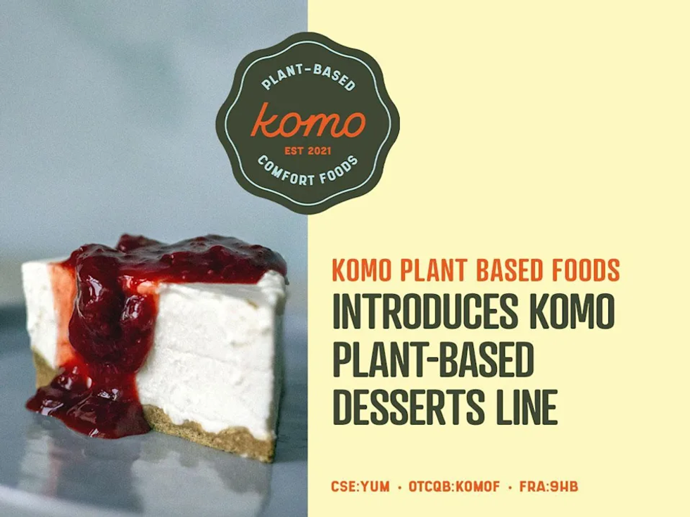 Komo Plant-Based Foods Sweets