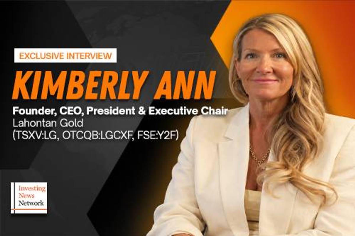 Lahontan Gold founder and CEO Kimberly Ann.