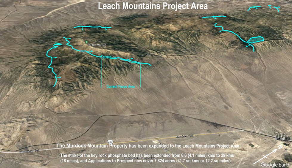 Leach Mountains Project Area