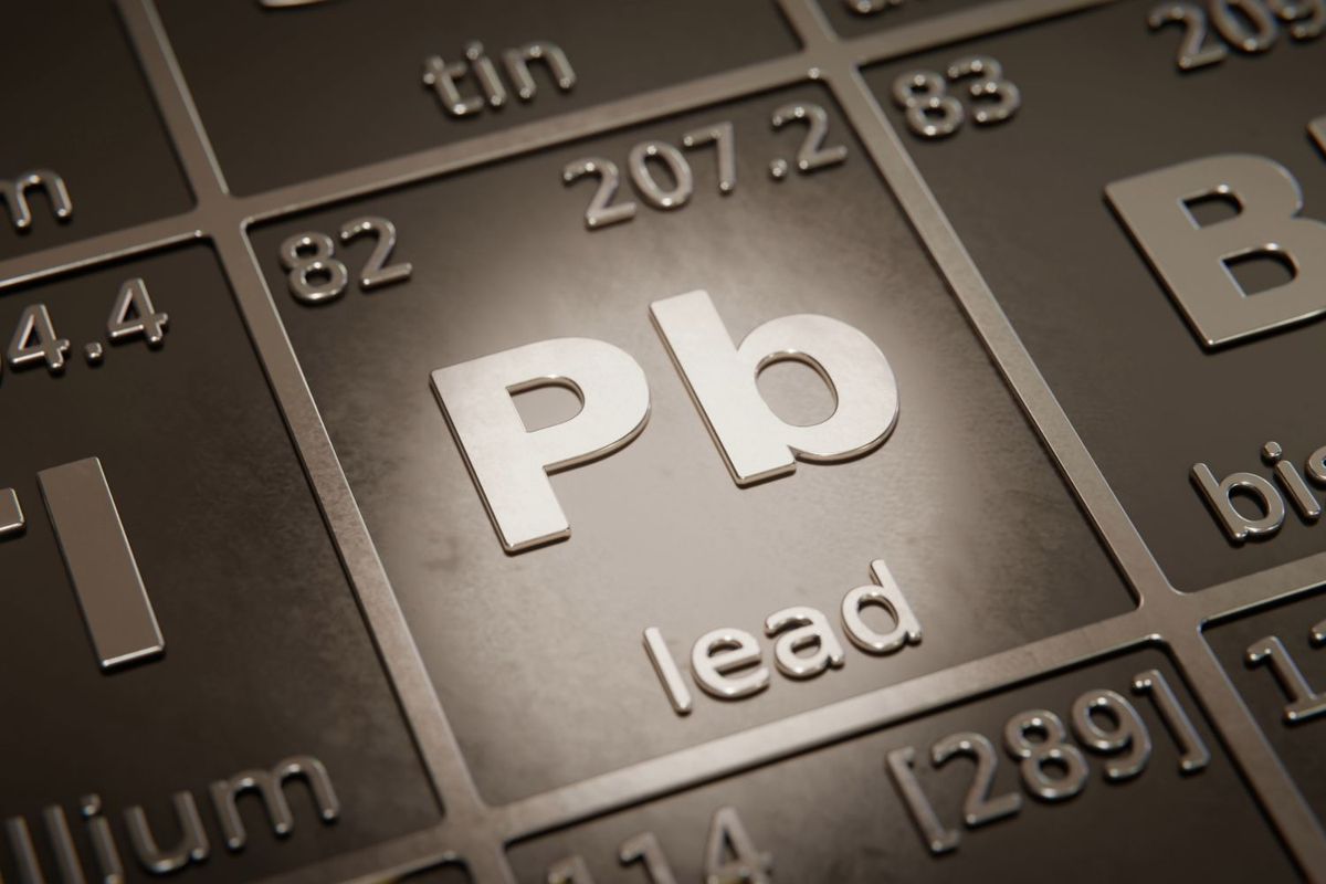 Lead periodic symbol.