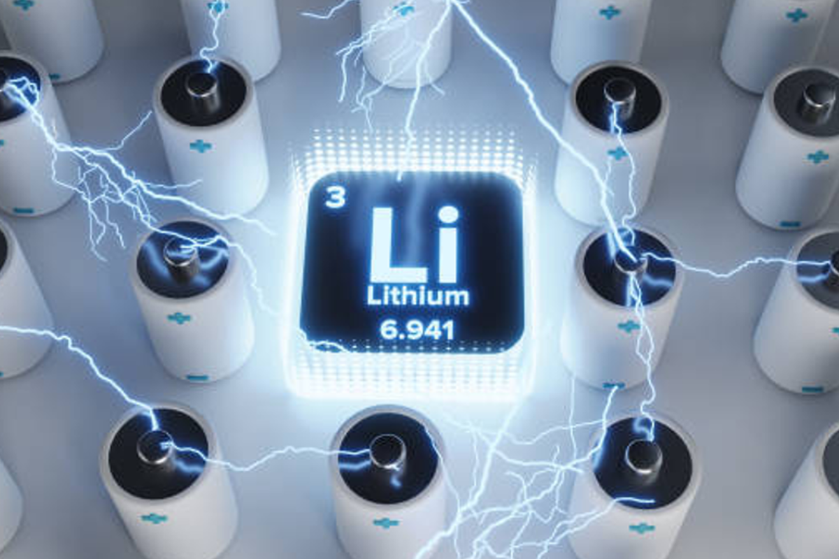 Lithium periodic symbol.