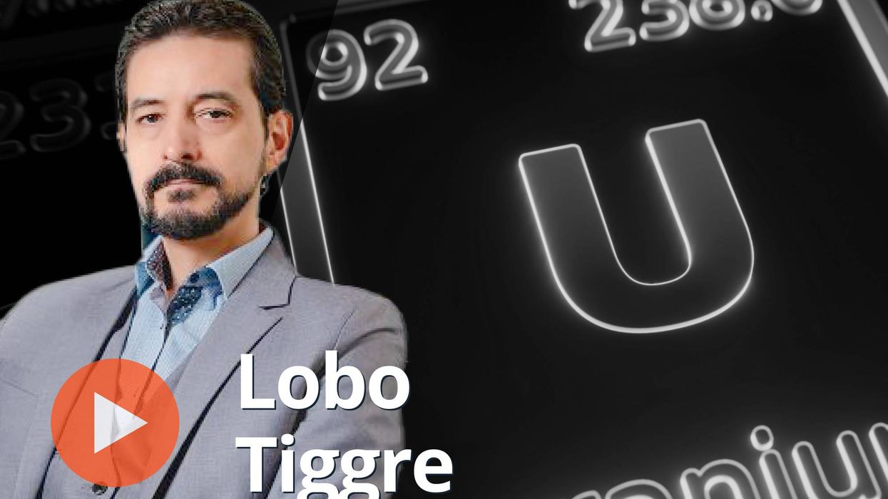Lobo Tiggre, uranium periodic symbol.