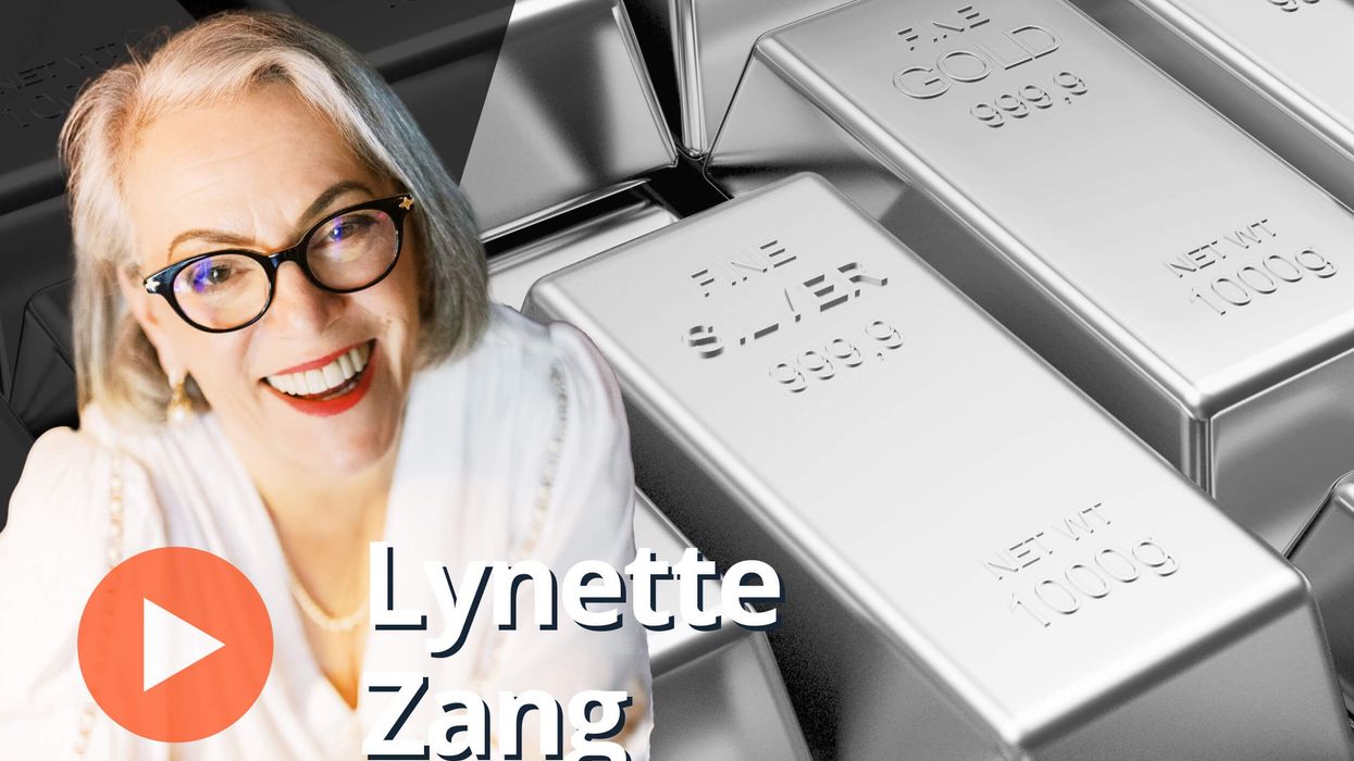 Lynette Zang, gold and silver bars.