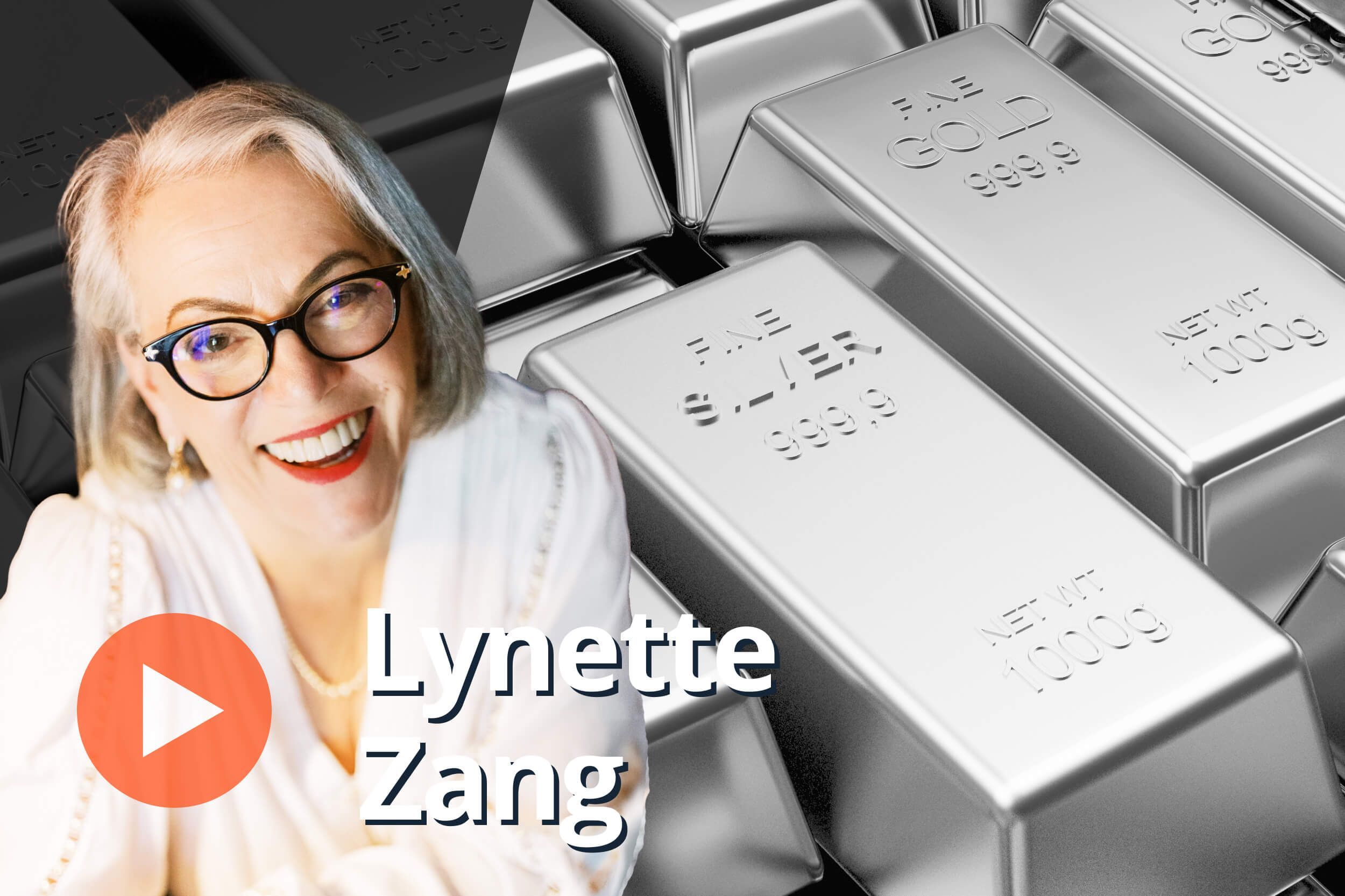 Lynette Zang, gold and silver bars.
