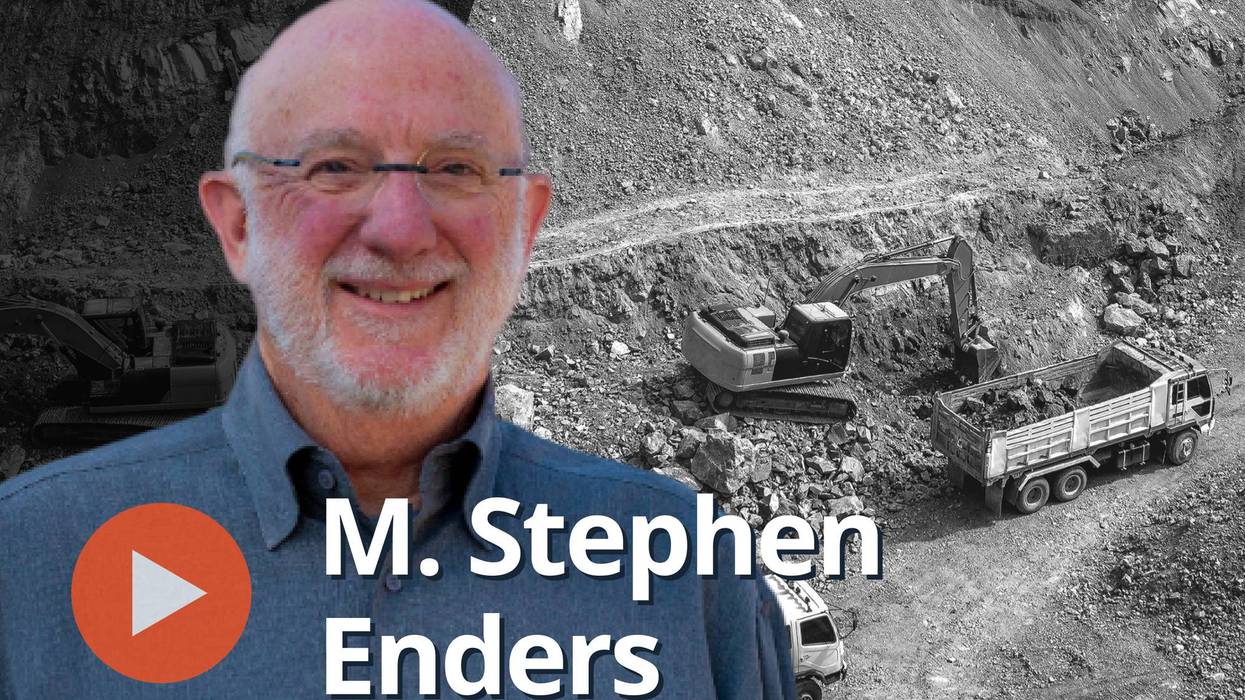 M. Stephen Enders, mine site.