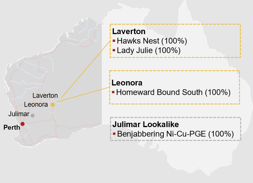 Magnetic Resources Project Location