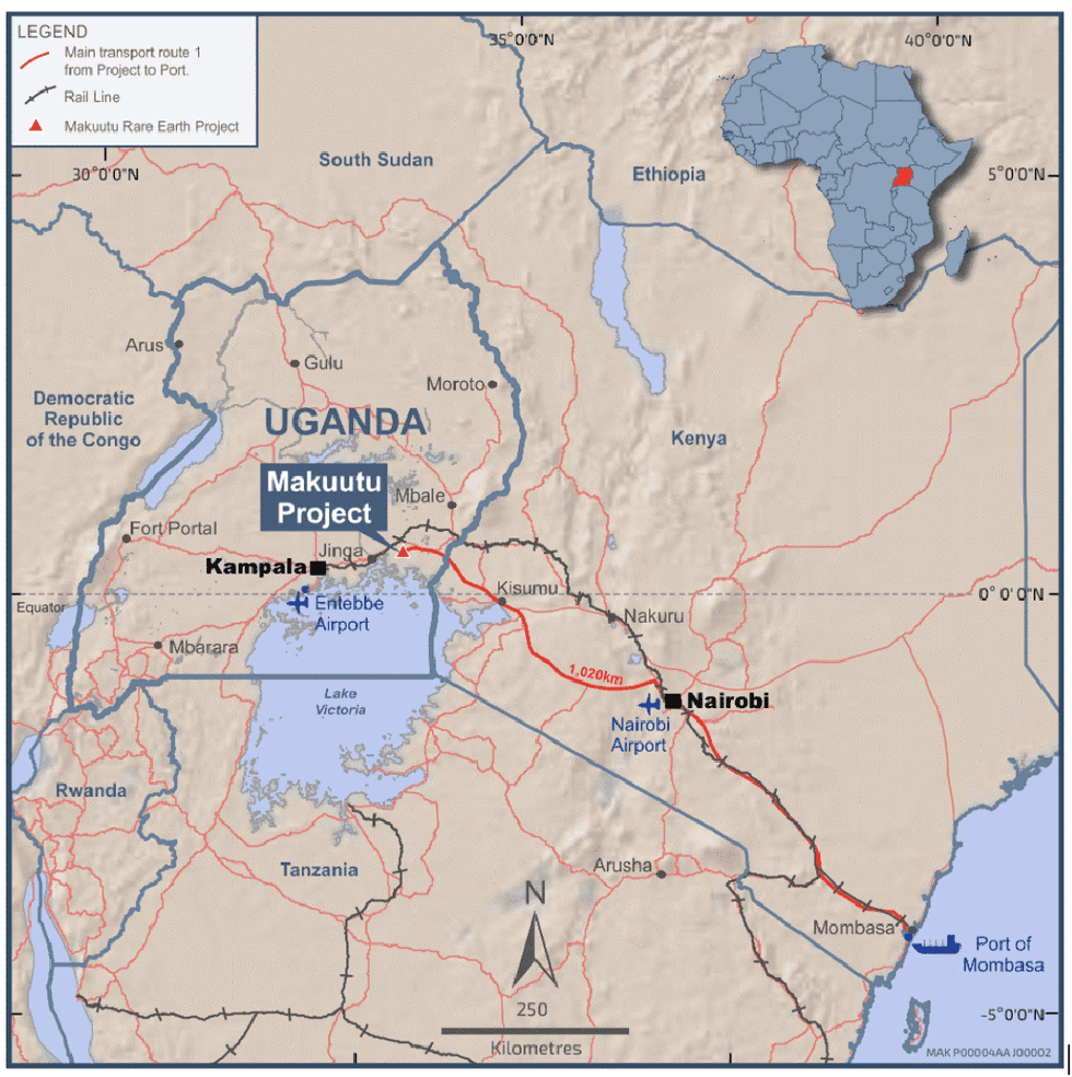 Makuutu project location