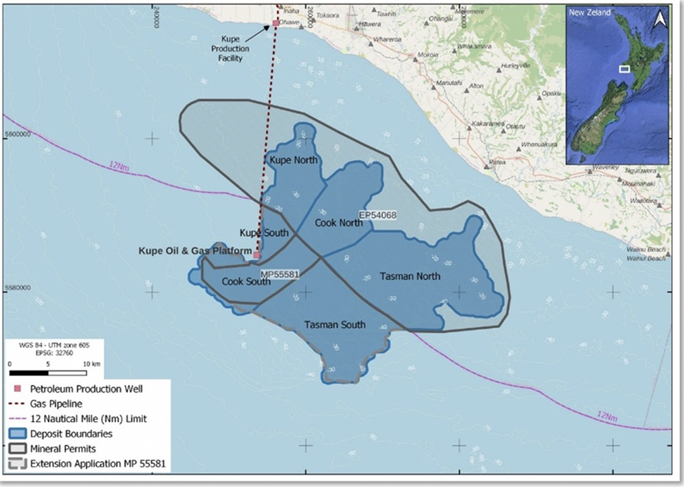 Manuka Resources' Taranaki VTM project