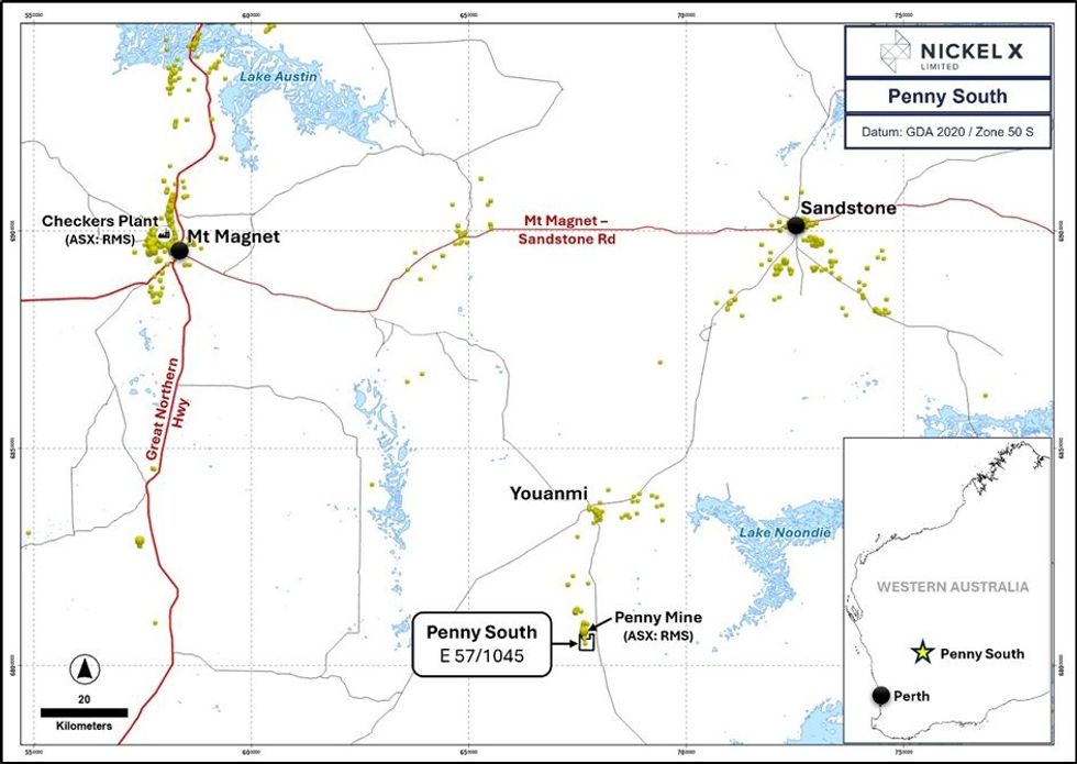 Acquisition of Penny South Gold Project, WA | INN