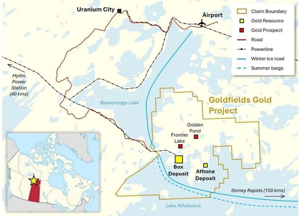 Goldfields Project Fortune Bay: Gold & Uranium Discovery Powerhouse | INN
