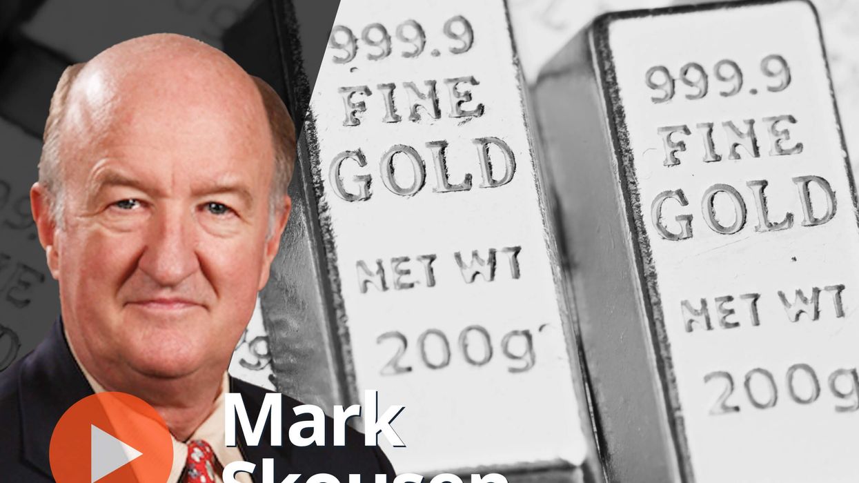 mark skousen, gold bars