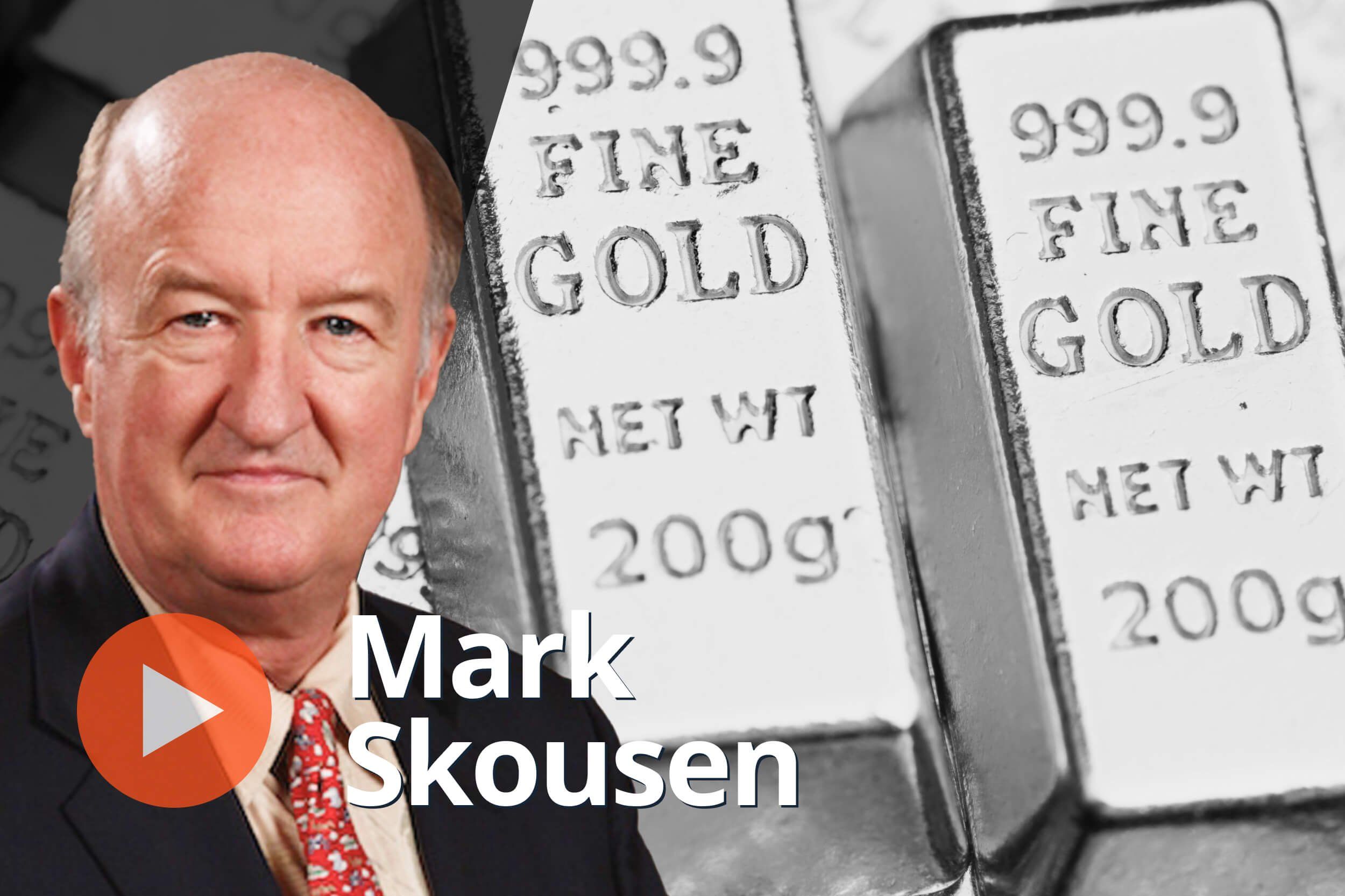 mark skousen, gold bars