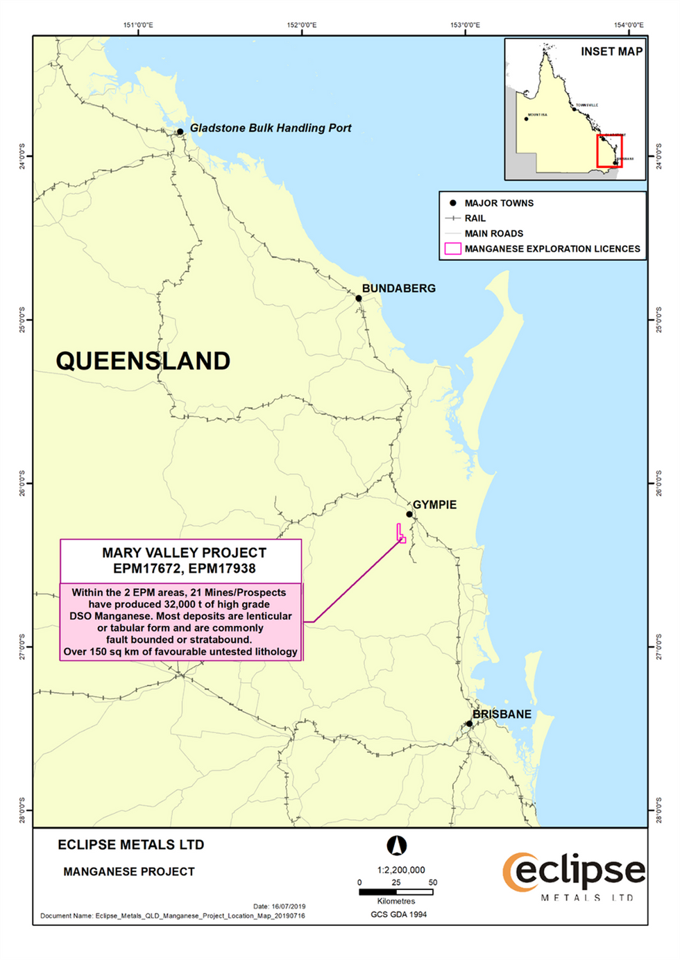 Mary Valley Manganese Project