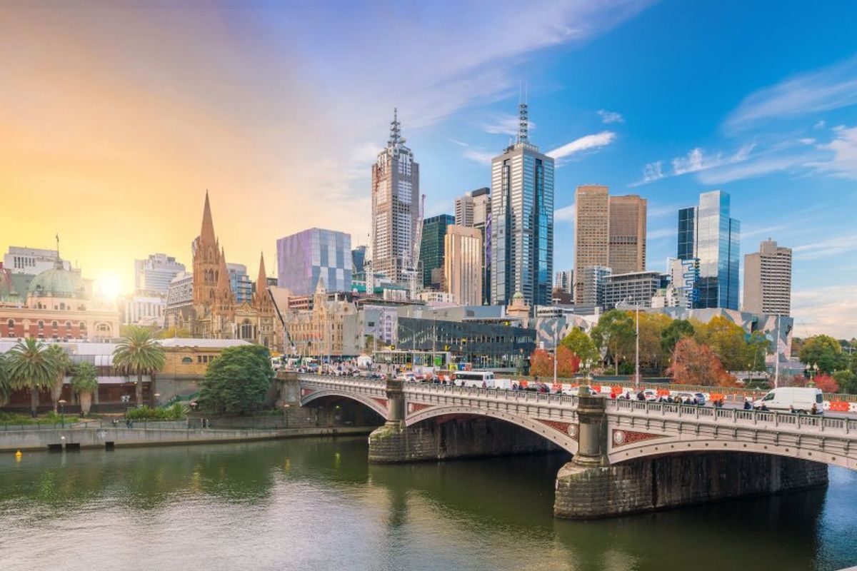 melbourne skyline