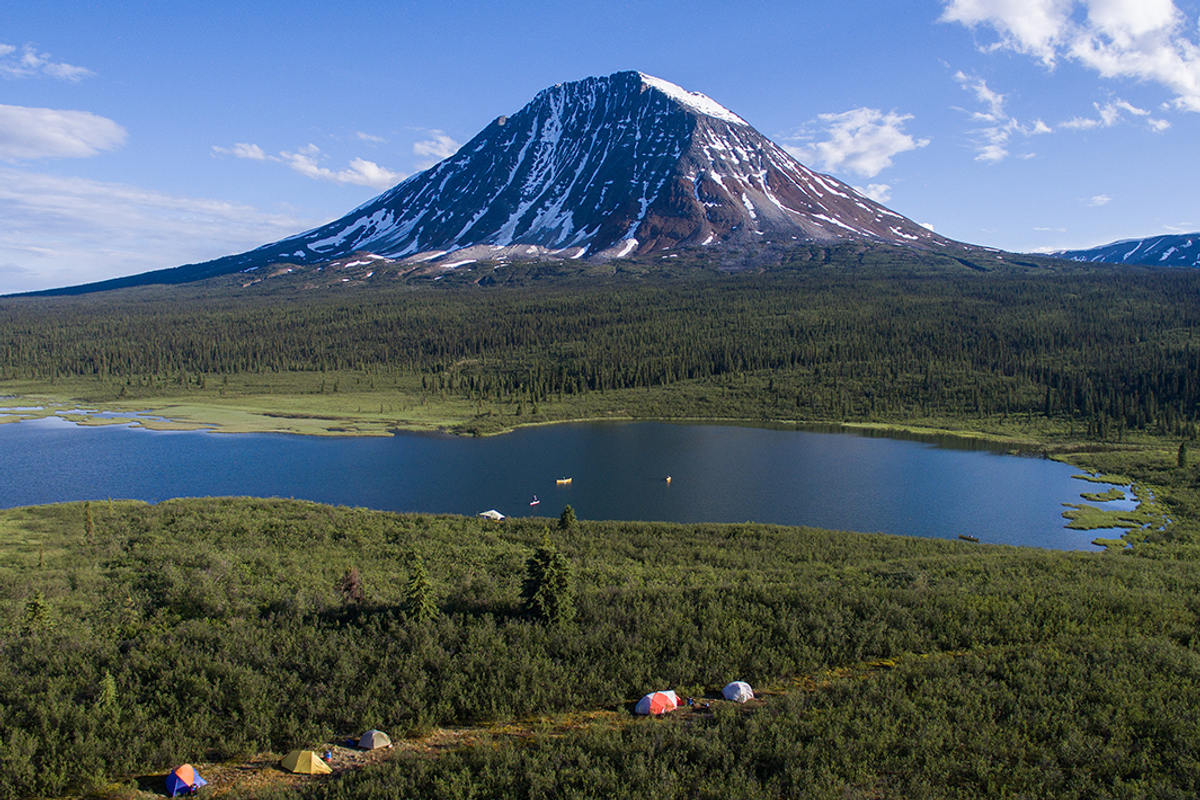 mountain in the northwest territories, canada