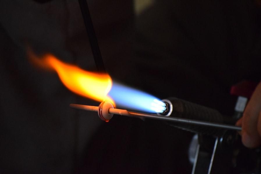 natural gas flame