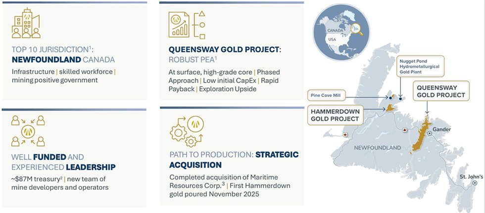 New Found Gold projects
