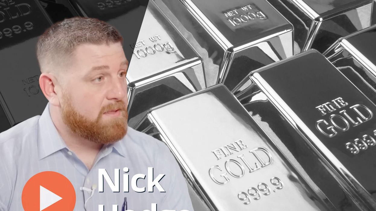 Nick Hodge, gold bars.