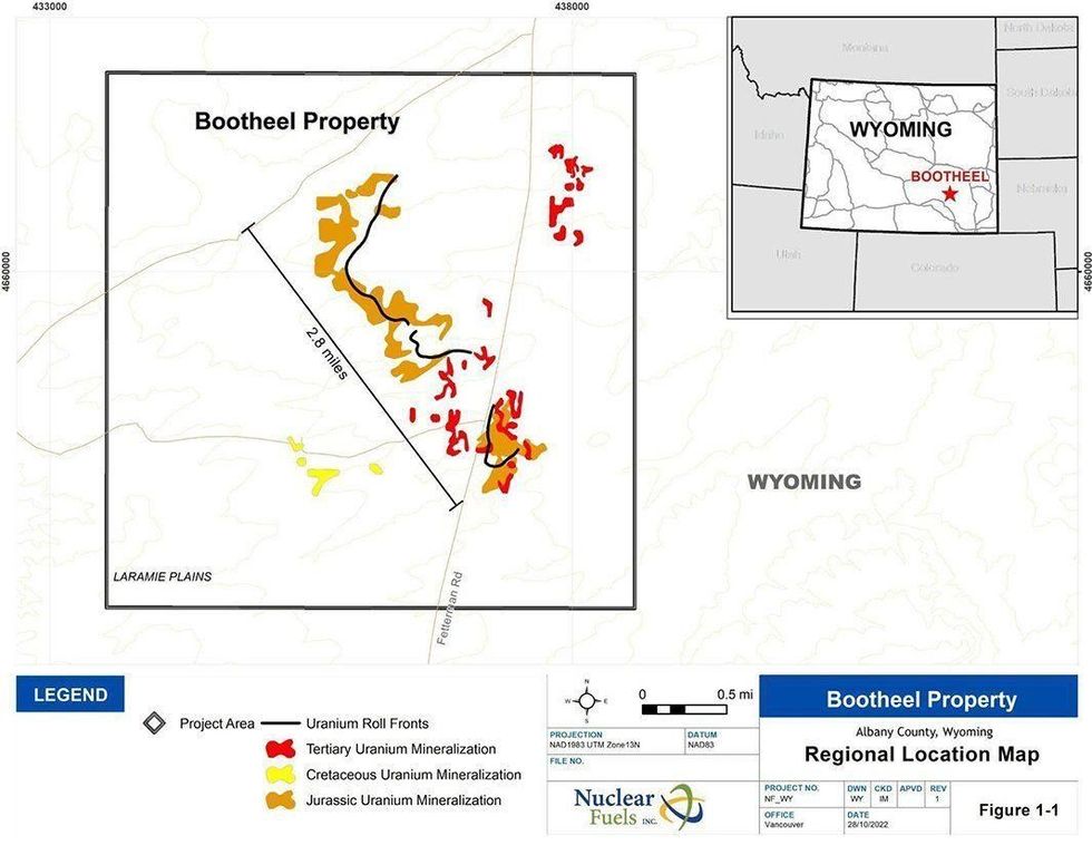 Nuclear Fuels' Bootheel Project