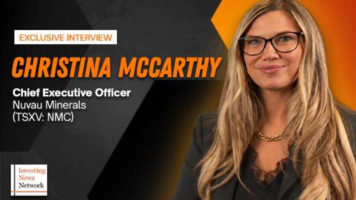 Nuvau Minerals CEO Christina McCarthy.