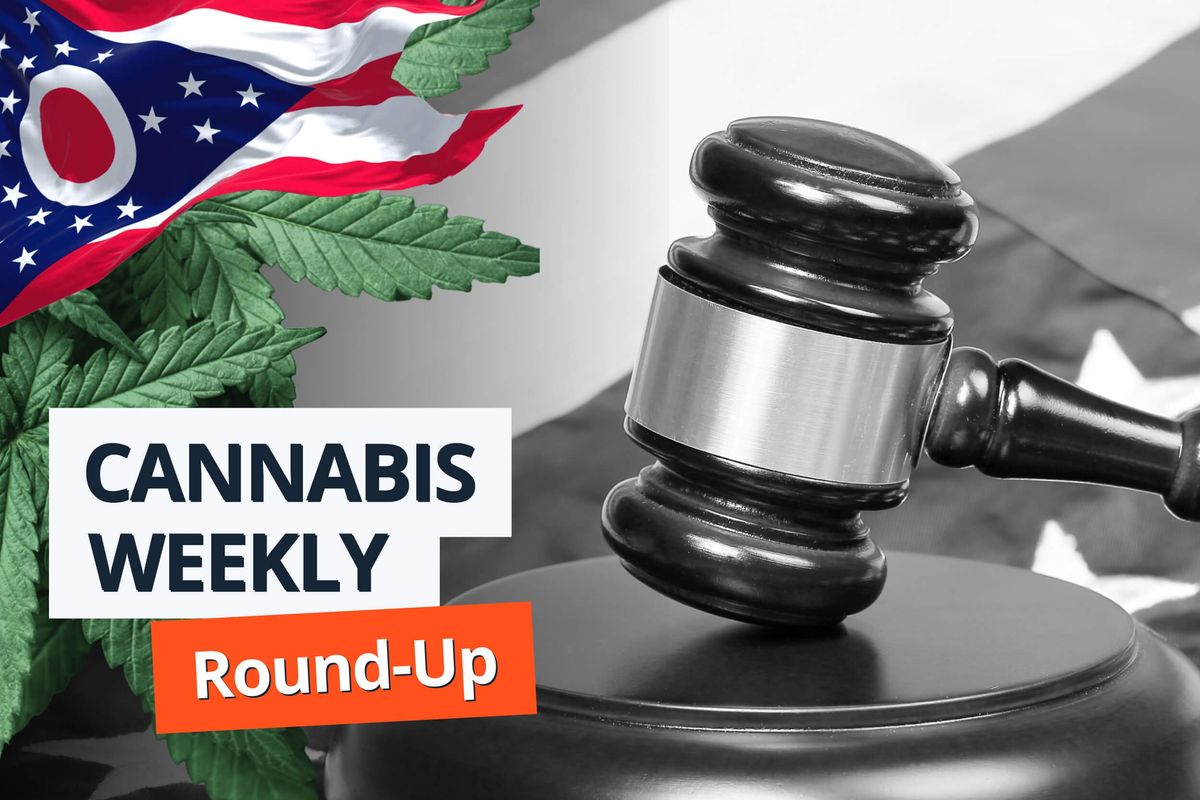 ohio flag with gavel