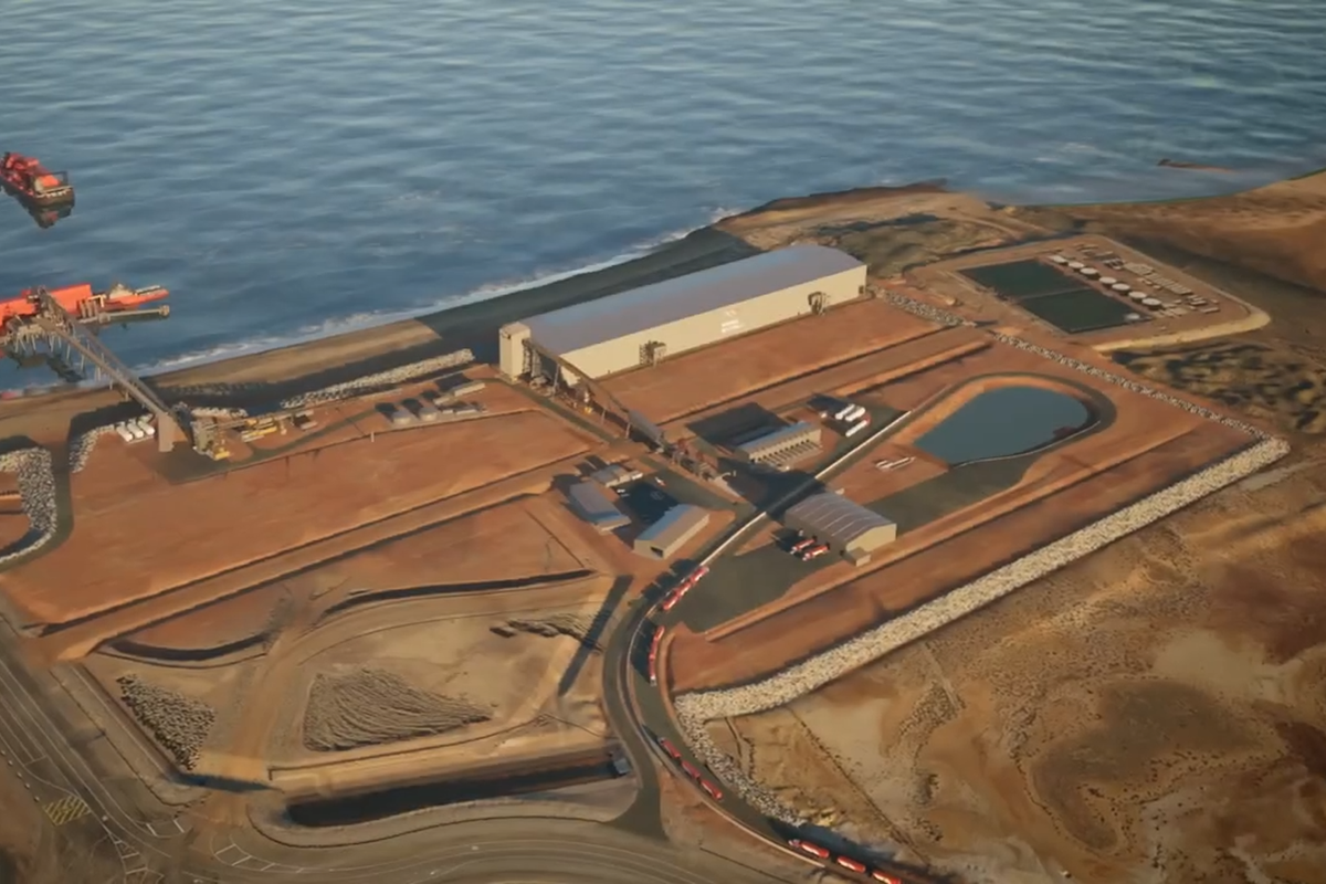 Onslow Iron haul road.