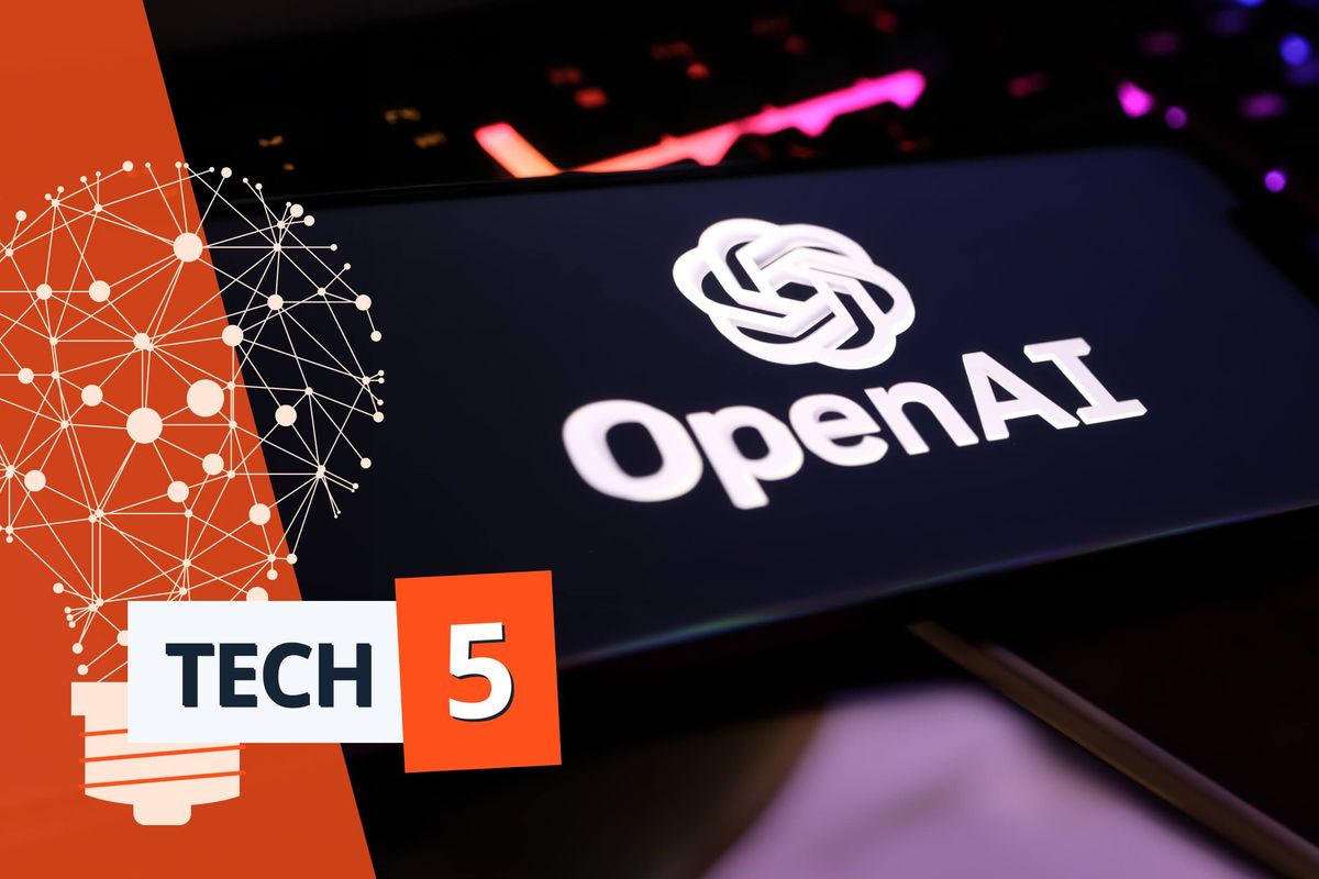 OpenAI logo.
