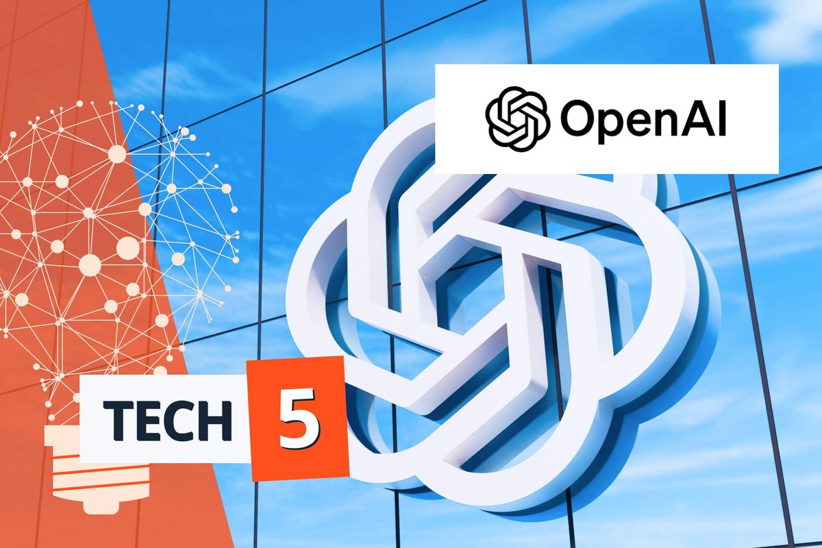 OpenAI logo.