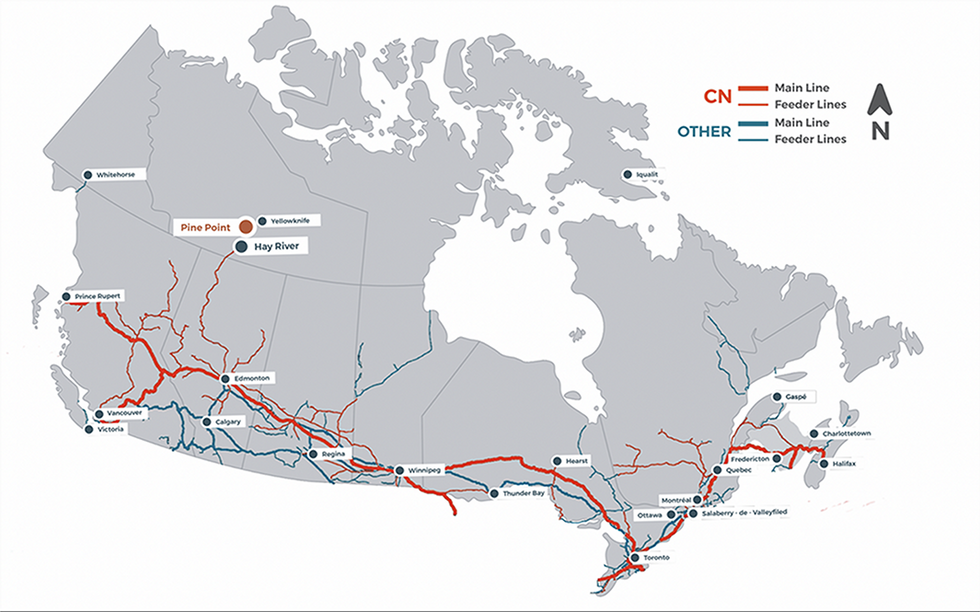 Osisko Metals' u200bPine Point Zinc-Lead Project