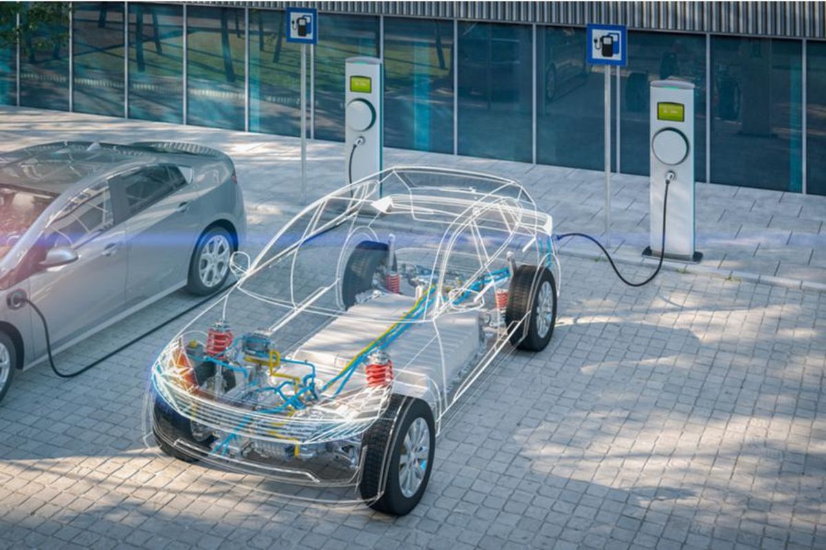 outline of electric vehicle charging
