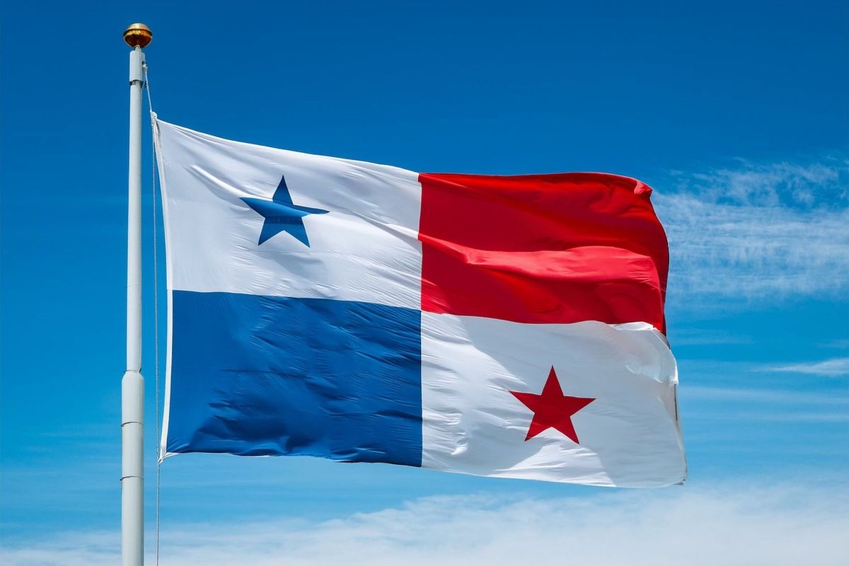 Panama flag.