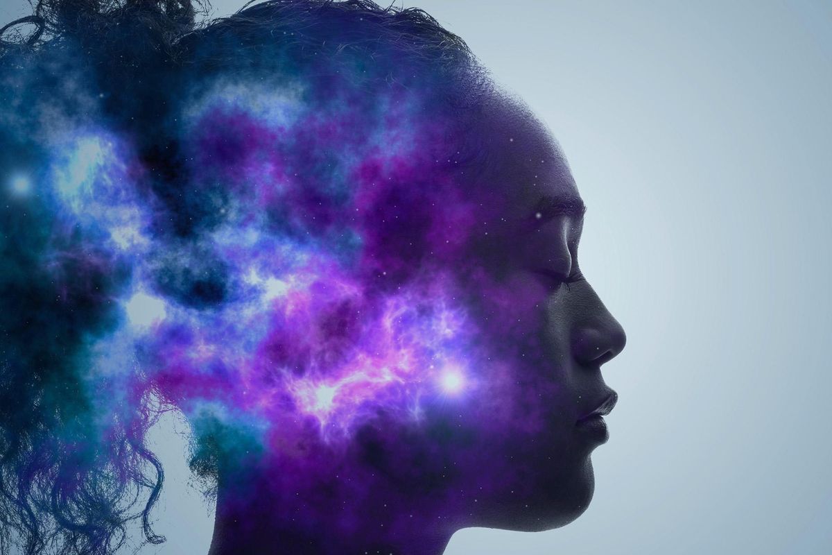 person using psychedelics treatment