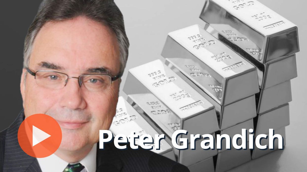 Peter Grandich, gold bars.