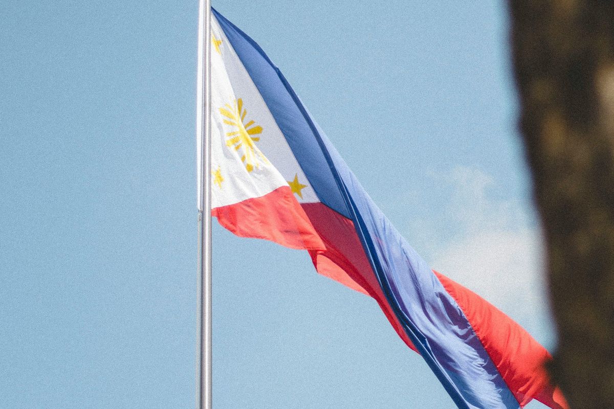 Philippines flag.