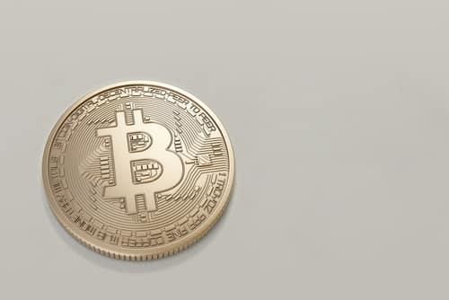 physical representation of a bitcoin