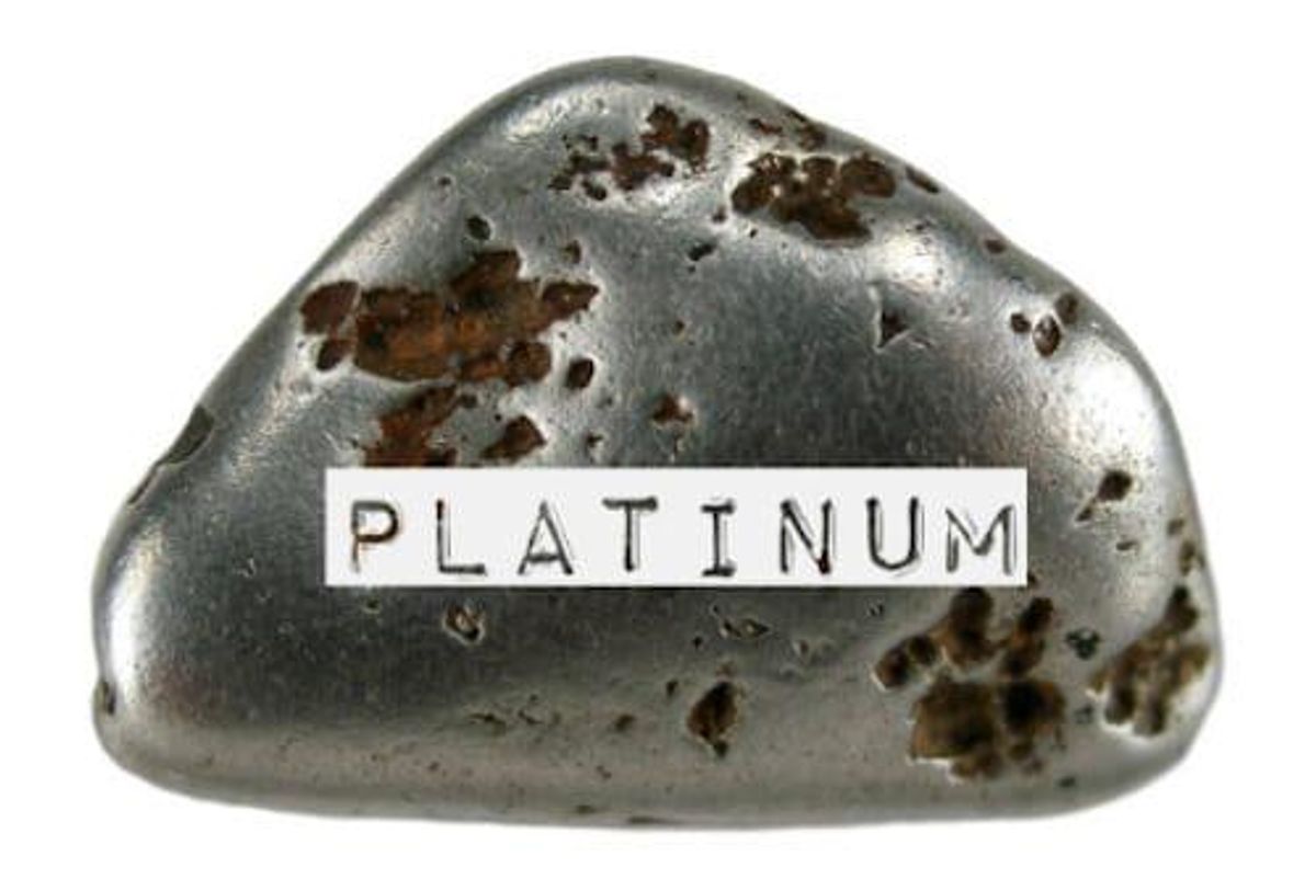 piece of platinum