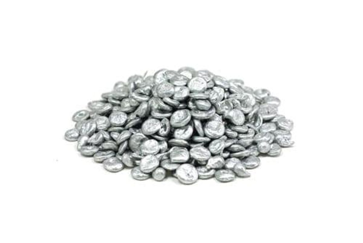 pile of zinc pellets